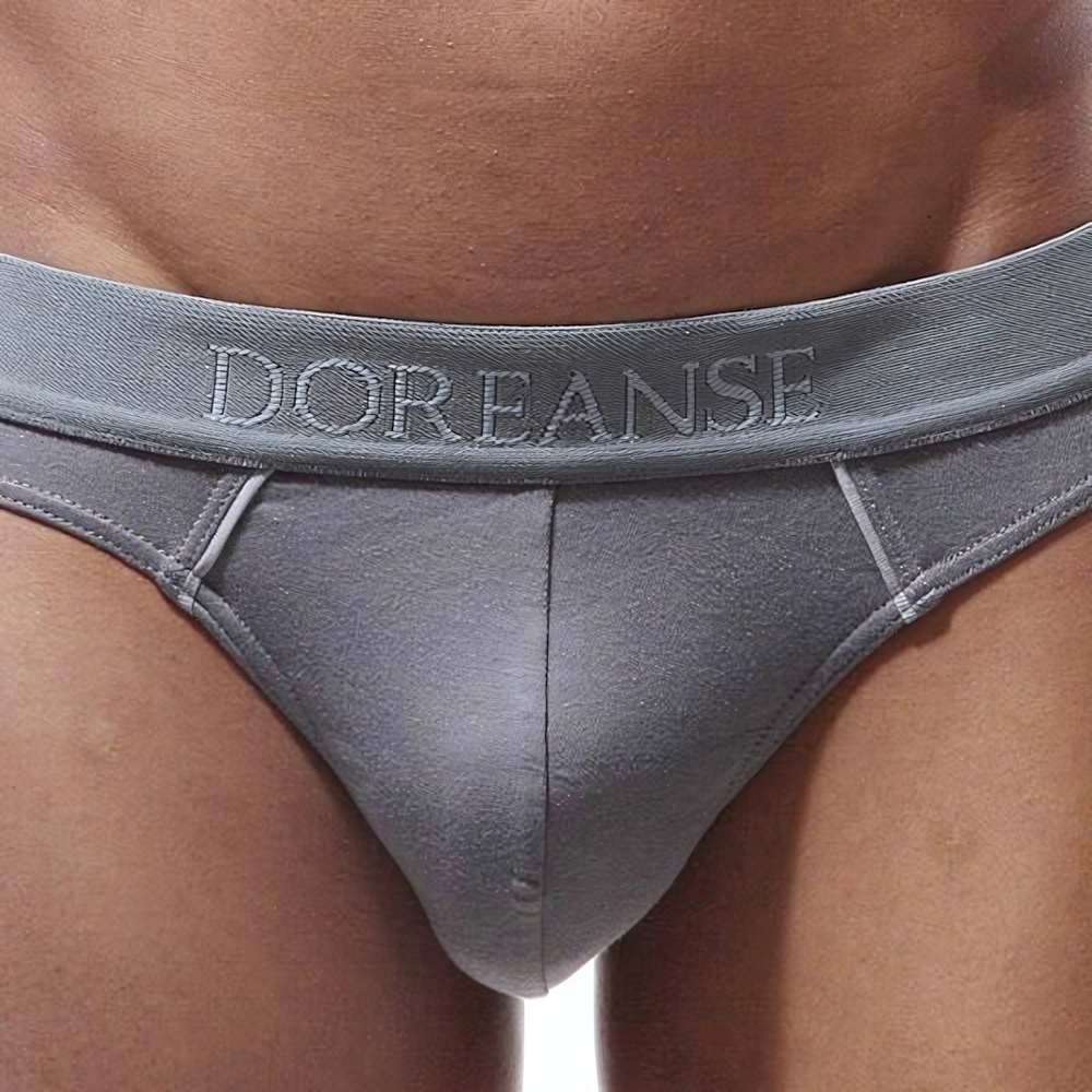 Мужские трусы-брифы в спортивном стиле Doreanse Modal Sport (Размер: L) (Цвет: серый)