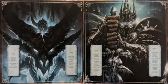 OST - Russell Brower, Derek Duke, Glenn Stafford, Jason Hayes, Neal Acree – World Of Warcraft (Wrath Of The Lich King - Blue - 2LP