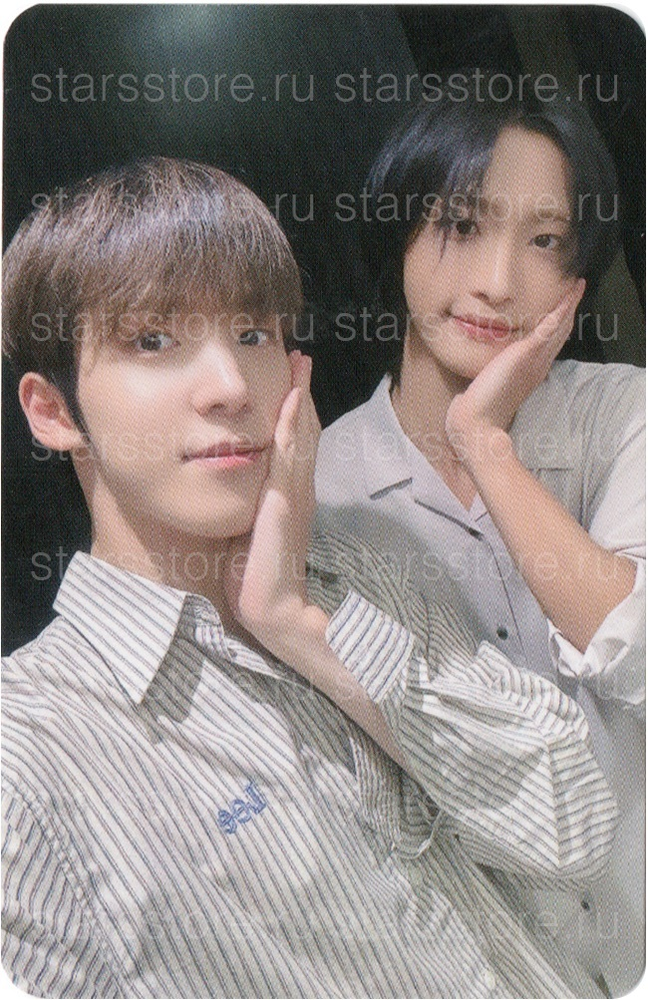 Фотокарта Yunho &amp; Seonghwa ATEEZ 10th Mini Album [GOLDEN HOUR : Part.1 ‘WORK TO LIVE VER.’]