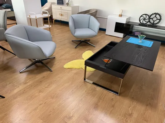 Крутящееся кресло Tasca голубое