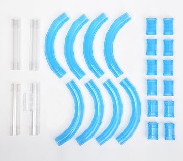 Гоночный трек в трубе р/у (светится в темноте)