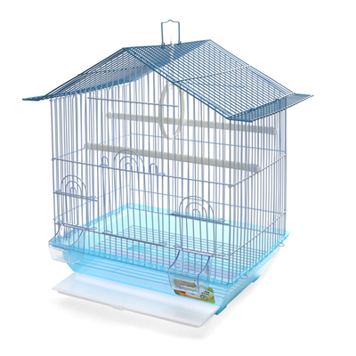 Клетка 1601 для птиц, эмаль, 345*260*440мм, Triol
