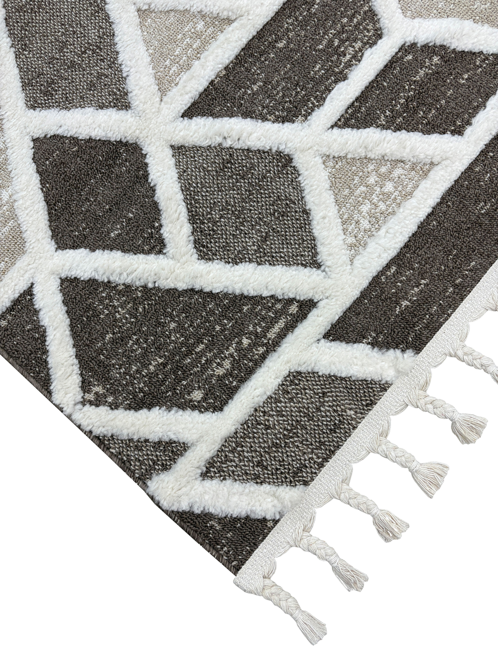 Ковер Vicenza B0221A Cream/Brown Прямоугольник