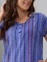 Туника Т-014/рогожкавасилек-цепочка