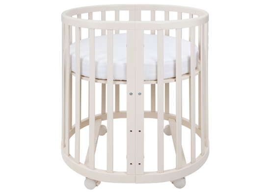 Кроватка-трансформер Ellipsebed (молочный)