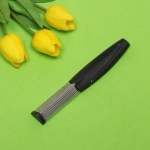 Терка для ног металлическая в пакете , цвет черный, 17см✦