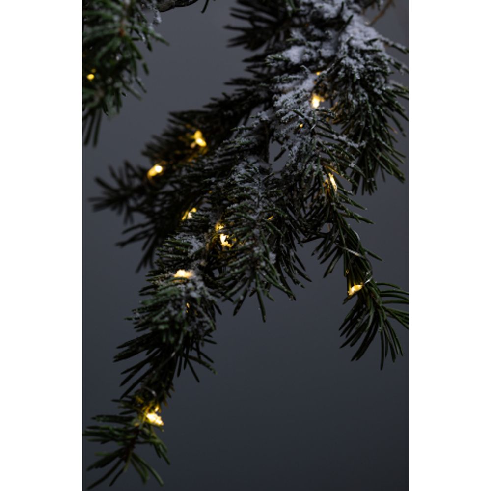 Садовая гирлянда ЭРА ERASF22-18 на солнечной батарее нить теплый свет 21,9 м