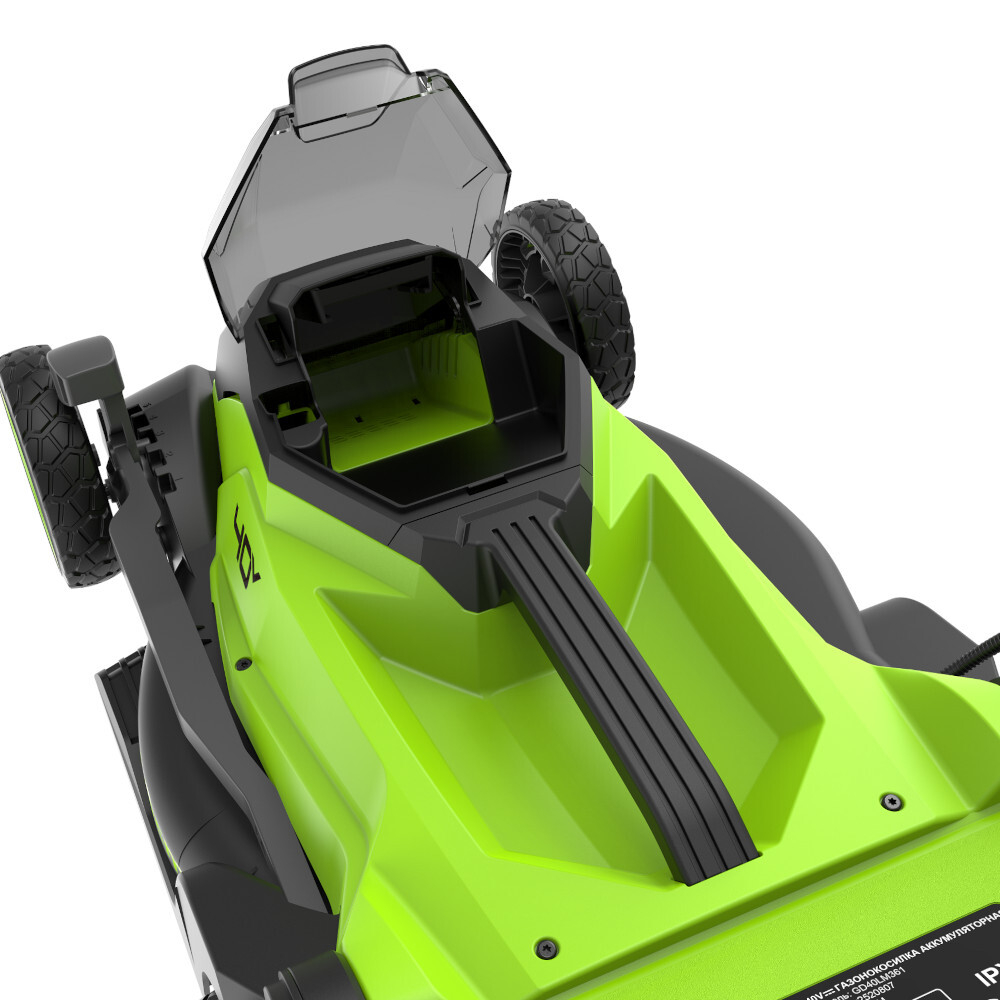 Газонокосилка GREENWORKS GD40LM361 40 V аккумуляторная без акб и з/у