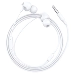 Гарнитура HOCO M60, вакуумные, разъем Jack, кабель 1.2 м White