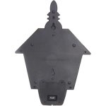 Фонарь садовый «Пламя» 27,5*20*10 см, на солнечной батарее, Теплый белый (эффект пламени) 1 LED