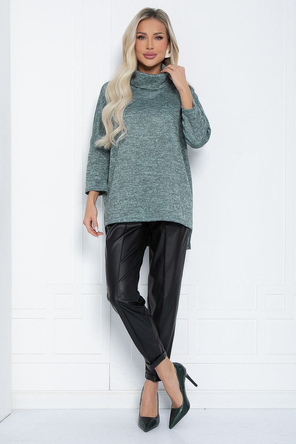 Джемпер Фемида (зеленый) Б12472-10 LT Collection