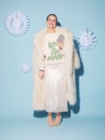 СВИТШОТ NOT IN THE MOOD PASTEL BEIGE