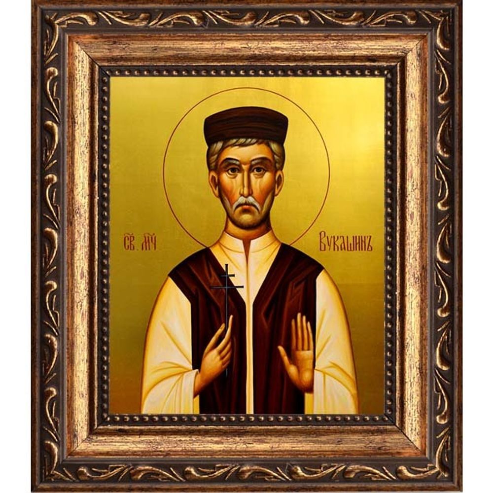 Вукашин Ясеновацкий мученик. Икона на холсте.