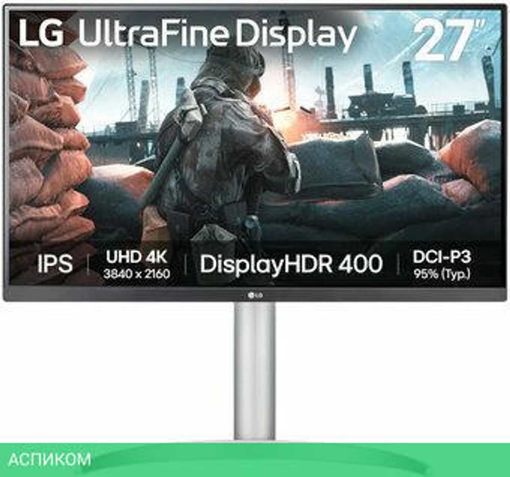 Монитор LG UltraFine 27UP650K-W