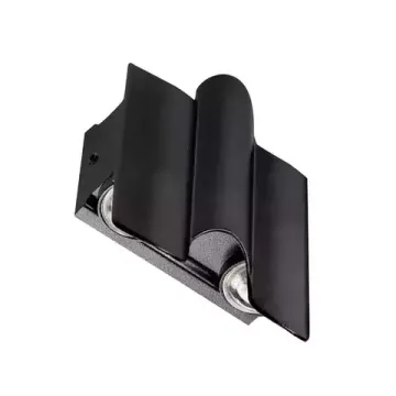 Уличный настенный светодиодный светильник 3W 4000К 341347 чёрный Bosso Lightstar