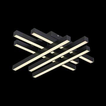 SL933.402.06 Люстра потолочная ST-Luce Черный/Белый,Черный LED 1*36W 3000K/4000K/6000K SAMENTO