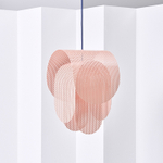 Pendant design lamp Rabitz  (Pink)