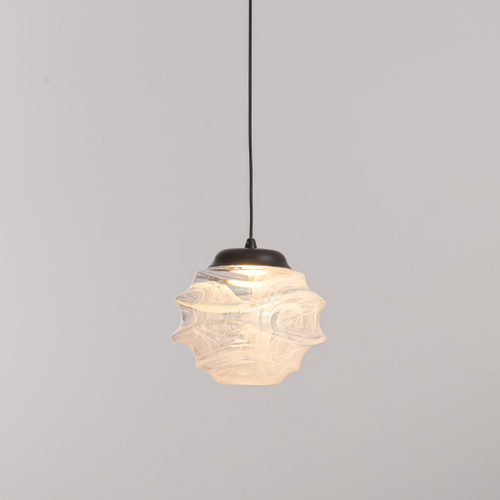 Подвесной светильник MD25030003-1A matt black/clear