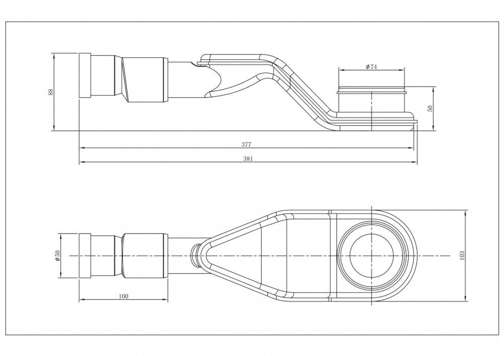 Трап для душа Grocenberg T500NK Никель