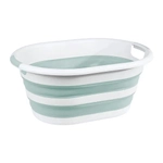 Таз ФЛЕКС овальный 38л складной Морская волна