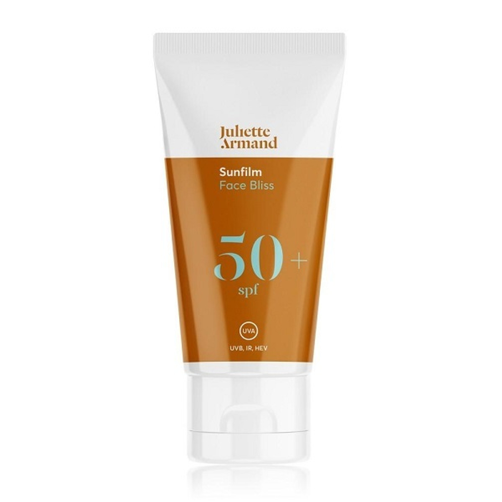 Крем солнцезащитный крем без тона SPF50+ (UVB, UVA, IR) Juliette Armand Sunfilm Face Bliss 55мл