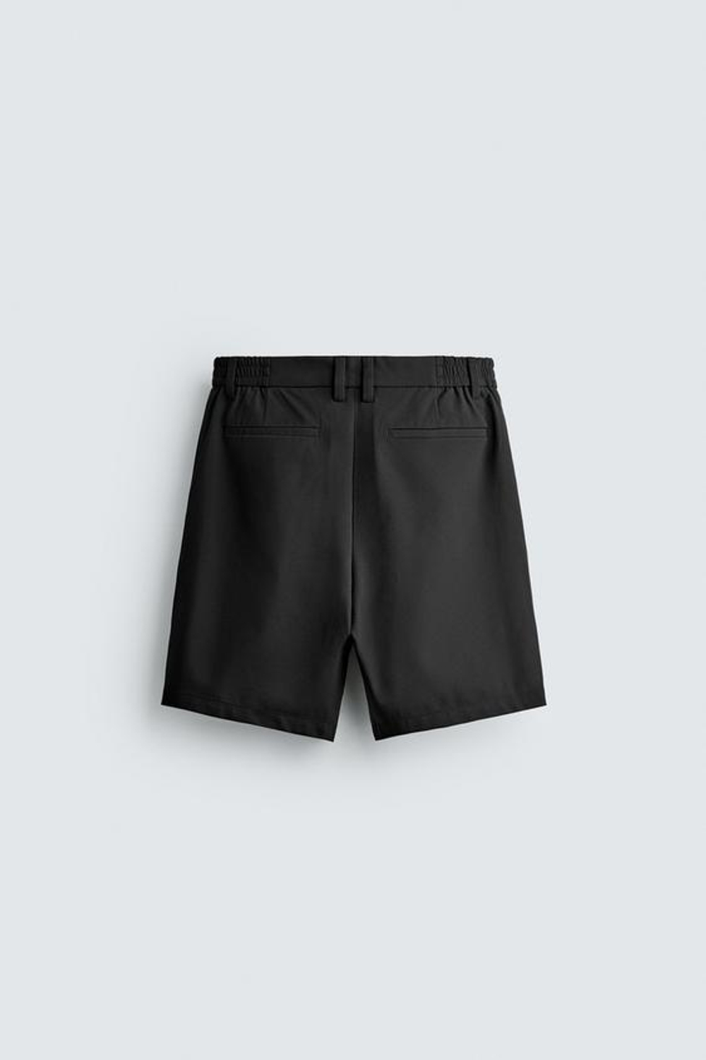 ZARA КОМФОРТНЫЕ ТЕХНОЛОГИЧНЫЕ ШОРТЫ, ЧЕРНЫЙ