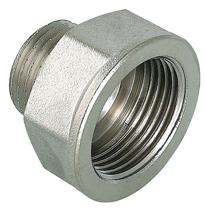 ViEiR Переходник 3/4"ВР-1/2"НР под ключ, никелированная латунь (SFHN34)