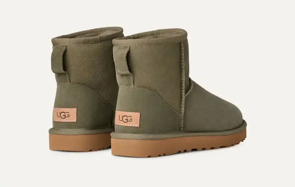 UGG Угги Classic Mini, зеленый