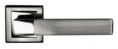 Ручка BUSSARE A-67-30 хром/мат. хром STRICTO квадратная