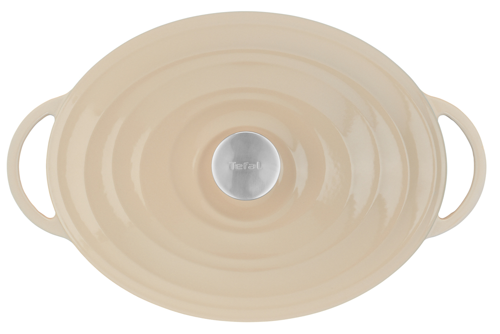 Овальная кастрюля с крышкой Tefal Lov E2590604 7,2л 34 см