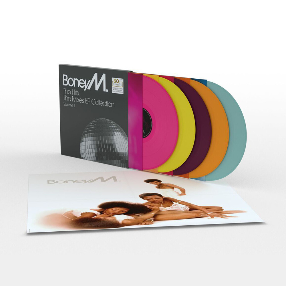 Boney M. / The Hits: The Mixes EP Collection (Volume 1)(Limited Edition)(Coloured Vinyl)(5x12"Vinyl EP)
