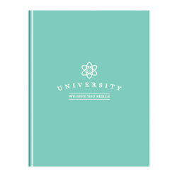 Записная книжка А5 64л. BG "University", soft-touch ламинация, блок-еженедельник, блок 80 гр/м2