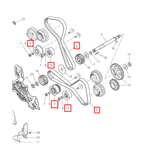 73740341B-45120272A-45120291A TIMING BELTS/ROLLERS SET (MTS 1260)