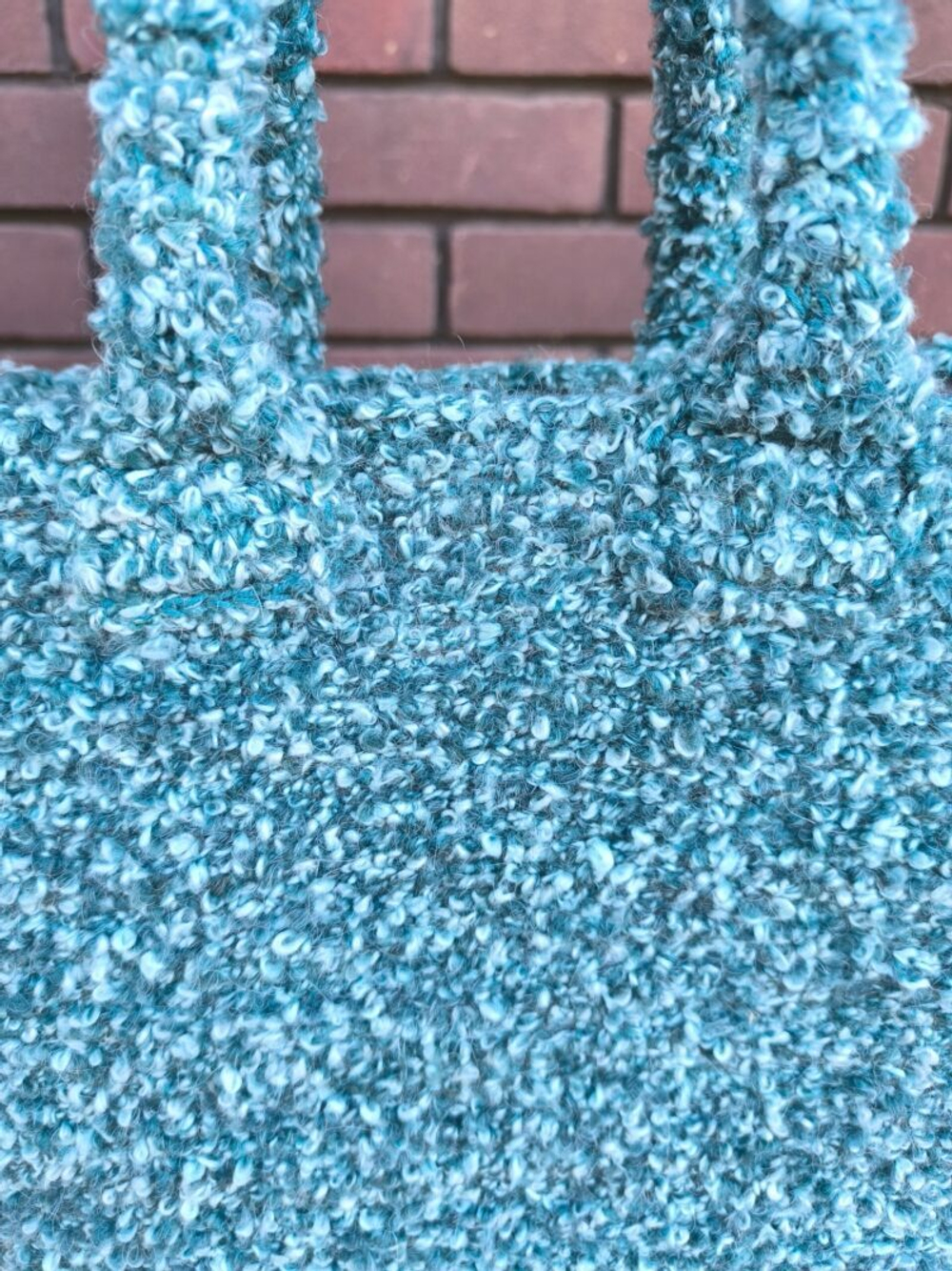 МК Сумка-Кудряшка, BOUCLE COTTON от O’YARN