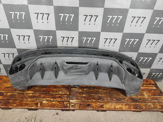 Юбка заднего бампера Geely Coolray 23-нв Б/У Оригинал 6044146200