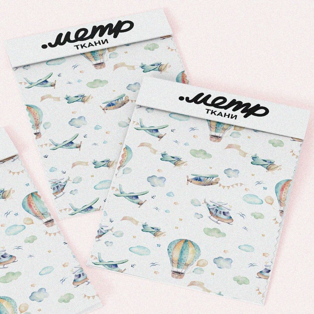 Ткань бифлекс самолёты вертолёты воздушные шары