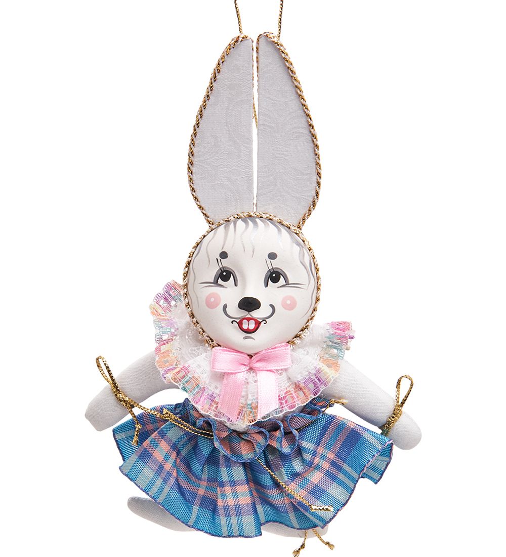 РусКукла RK-862/1 Кукла подвесная «Зайка в юбке»