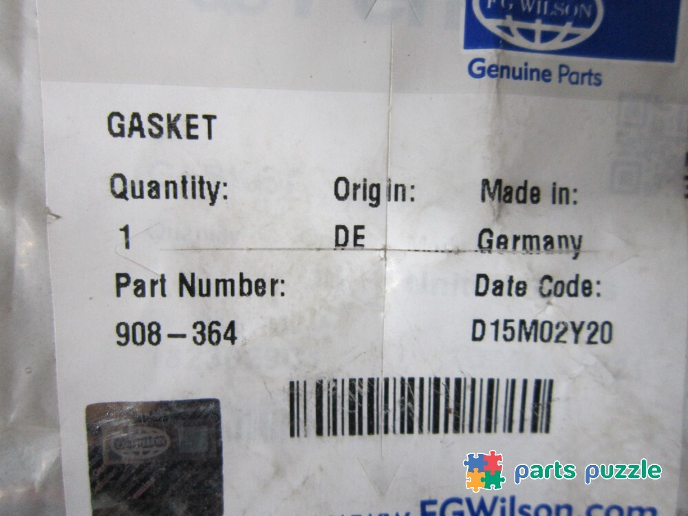 Прокладка / GASKET АРТ: 908-364