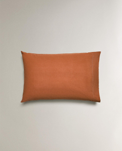 Наволочка Zara Home, хлопок 100%, однотонный, 2615/091