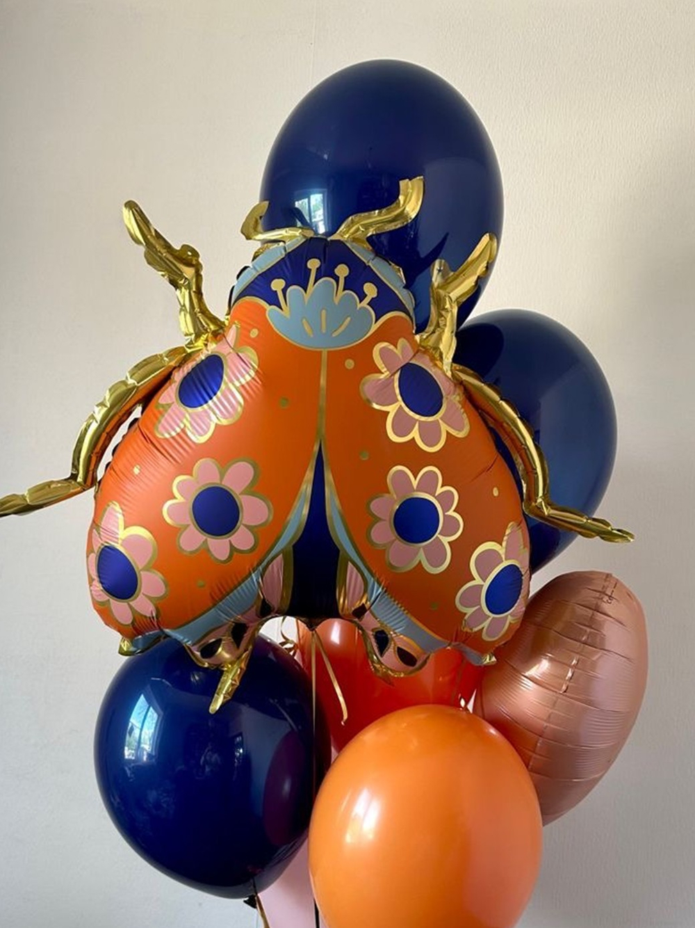 Сет шаров «Жук-цветочек»