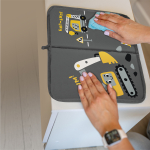 Коврик в садик 30х36 см, Экскаватор