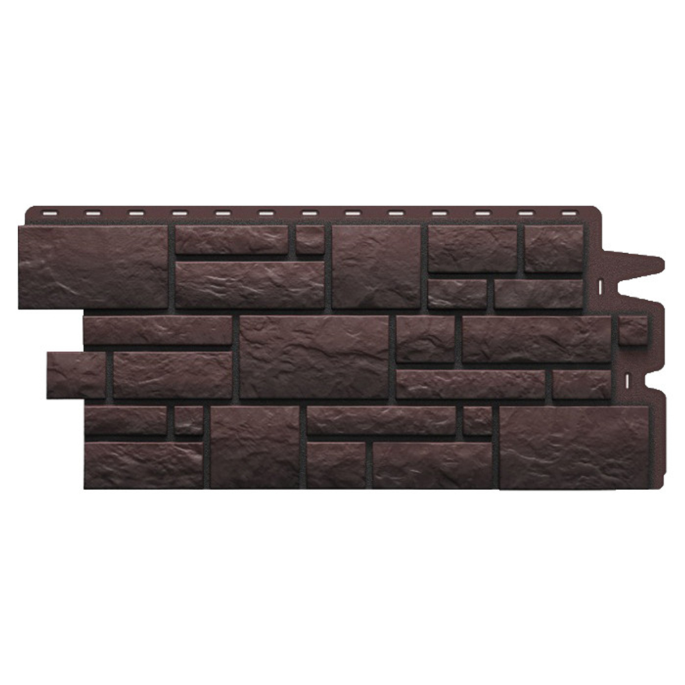 Панель фасадная Docke Burg Темная 946х445 мм