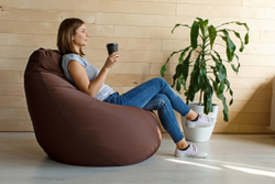 Кресло Мешок Груша Фьюжн Коричневое (5XL, Классический)