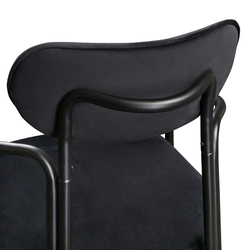 Стул Latitude Ror Round черный/черный