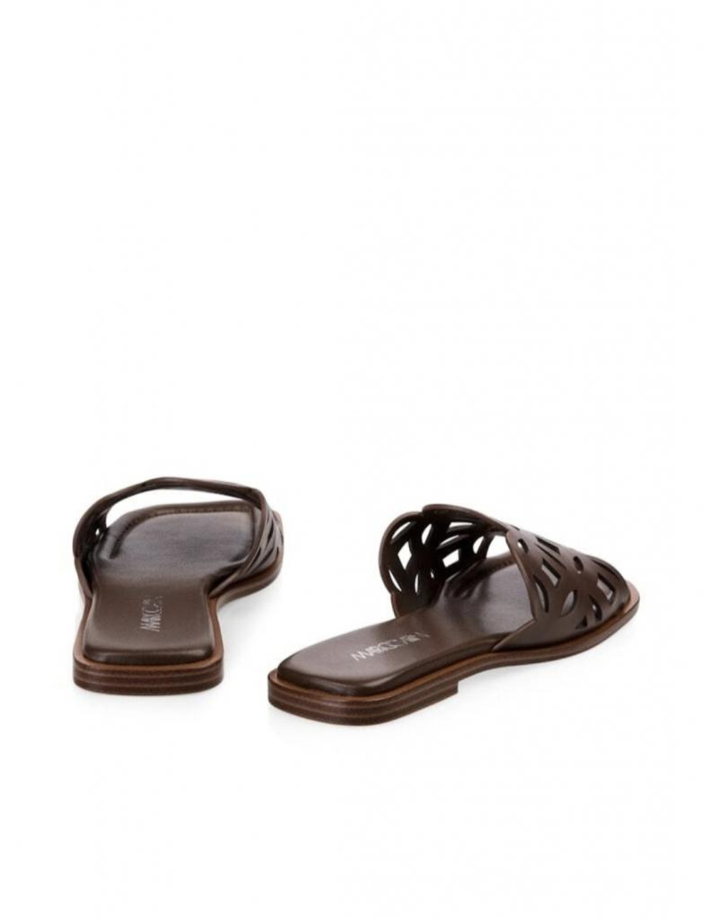 Пантолеты (шлепанцы) MARC CAIN COLLECTIONS YC SG.04 L22 691 в коричневом цвете