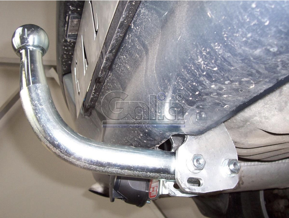 Фаркоп оцинкованный Galia P027A для Peugeot 406 седан 1995-2004(паспорт и сертификат в комплекте)(без электрики)