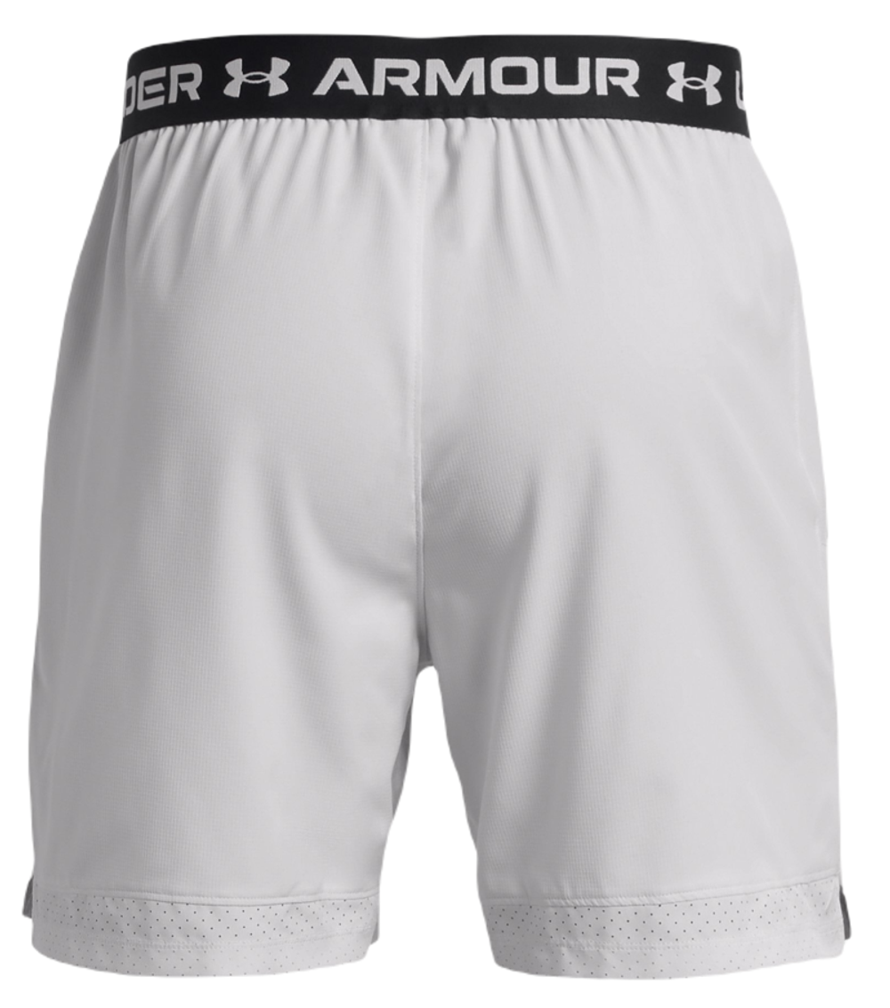 Мужские шорты теннисные Under Armour Men's UA Vanish Woven 6" Shorts - halo gray/black