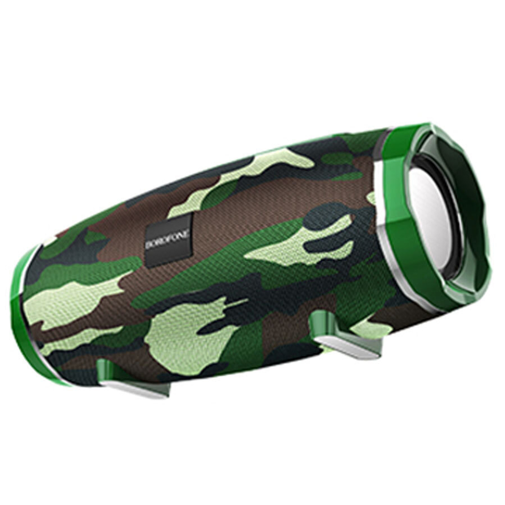 Портативная колонка Borofone BR3, 10W, BT5.0, 1200mAh Camouflage Green