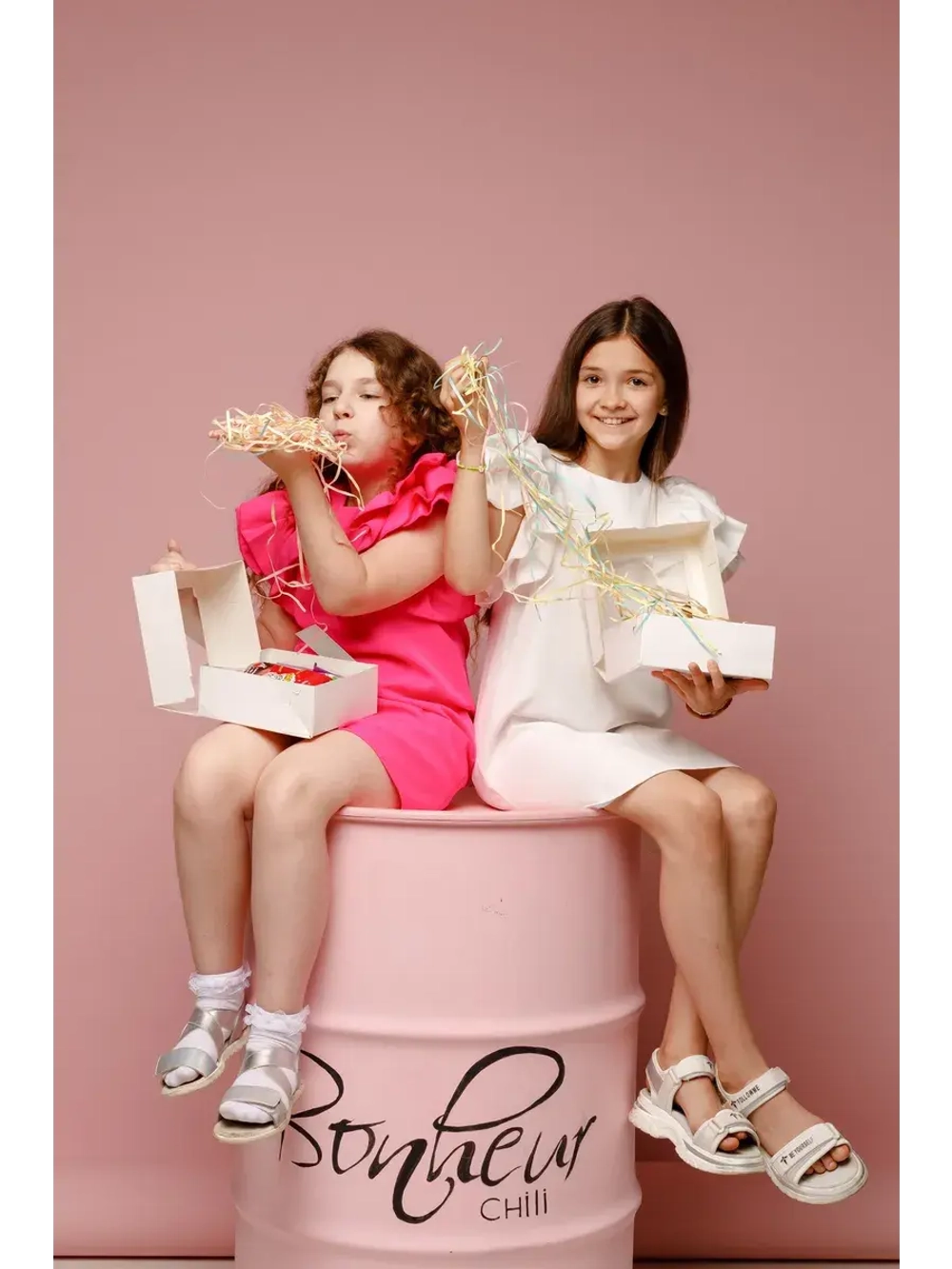 Подарочный набор сладостей для Девочки Сладкий бокс