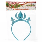 Корона «Очарование», микс (розовый, голубой, серебро)